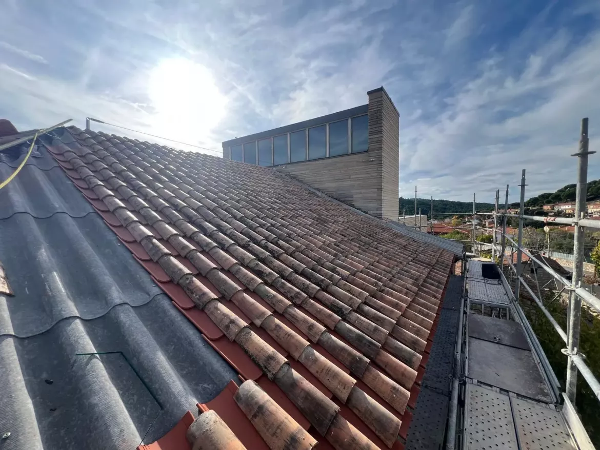 Cubierta tejado filtraciones Madrid